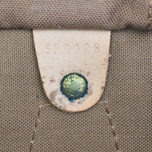 LOUIS VUITTON Speedy 40 Travel Hand Bag Monogram Leather Brown - Picture 10 of 15